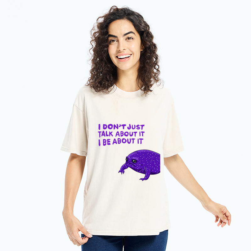 Tokyo-Tiger I Walk The Talk Washed T-Shirt