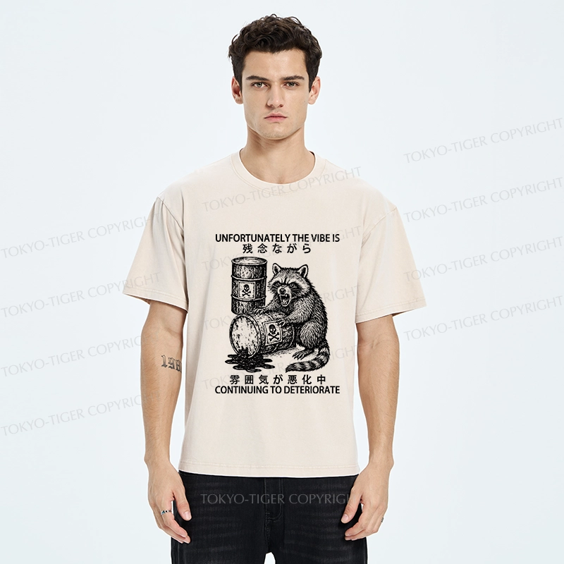 Tokyo-Tiger The Vibe Is Continuing To Deteriorate Japan Washed T-Shirt
