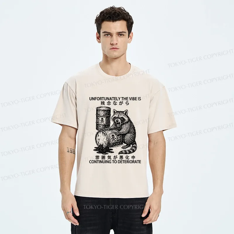Tokyo-Tiger The Vibe Is Continuing To Deteriorate Japan Washed T-Shirt