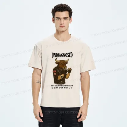 Tokyo-Tiger Undiagnosed But Something Ain't Right Washed T-Shirt
