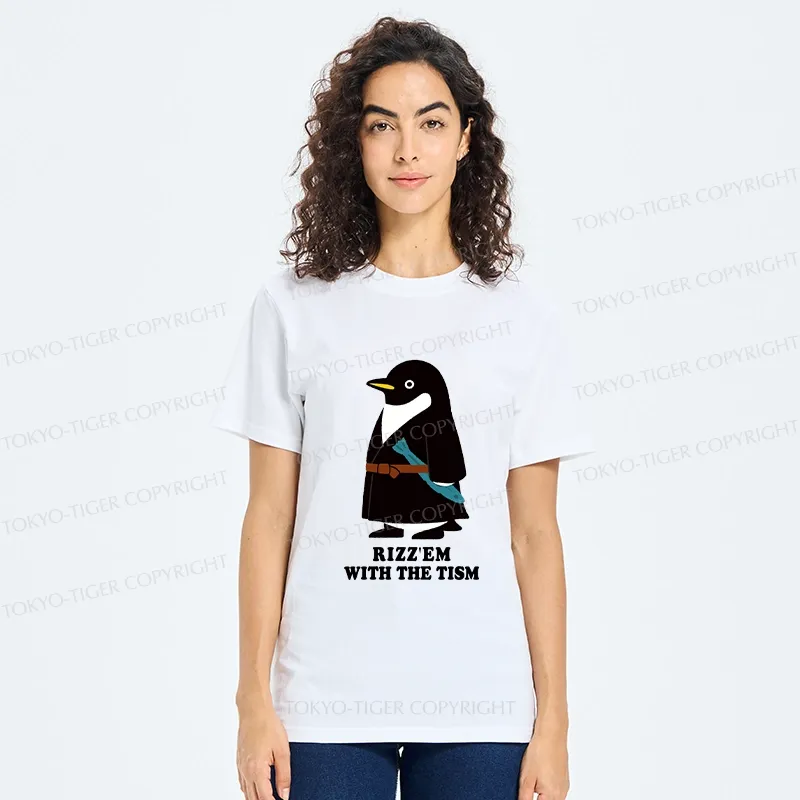 Tokyo-Tiger Rizz'Em With The Tism Classic T-Shirt