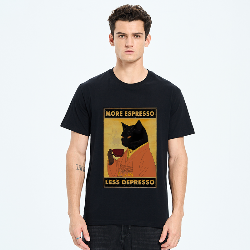 Tokyo-Tiger Increase Espresso Decrease Distress Classic T-Shirt