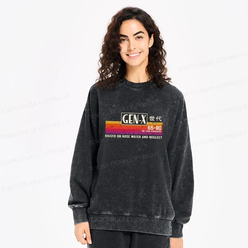Tokyo-Tiger X Era Retro Washed Sweatshirt