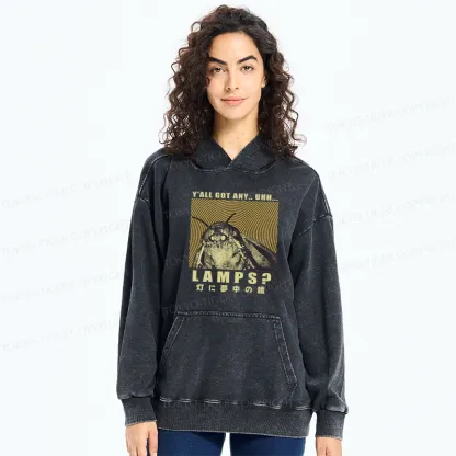Tokyo-Tiger Moth Obsessed With The Light Washed Hoodie