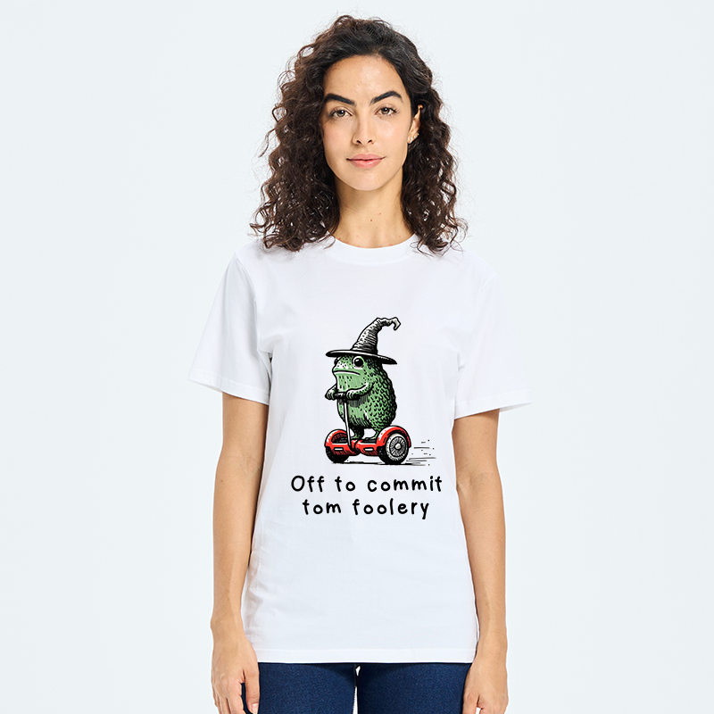 Tokyo-Tiger Frog Riding A Balance Scooter Classic T-Shirt