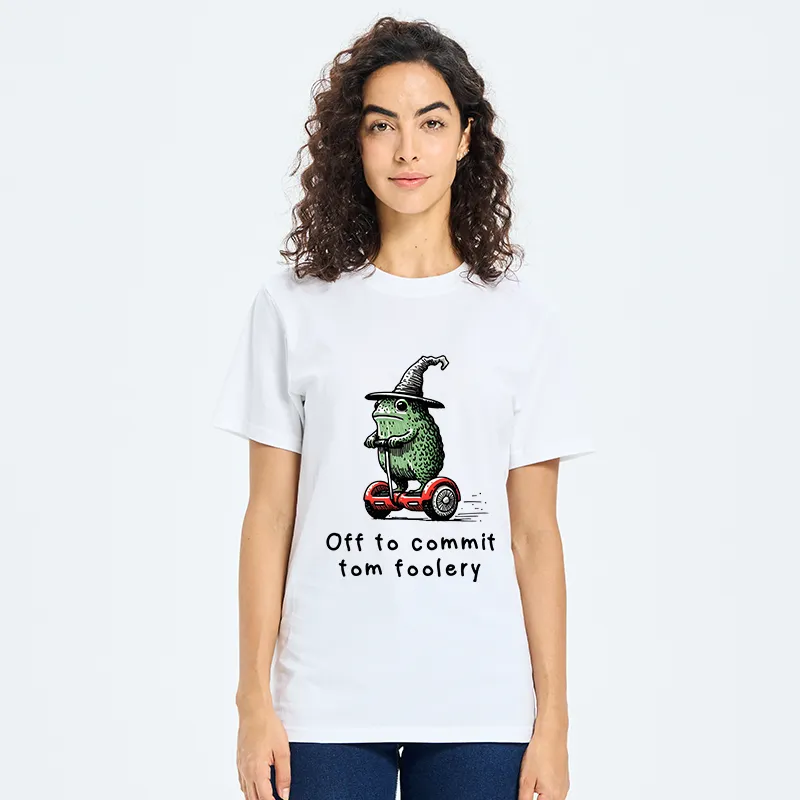 Tokyo-Tiger Frog Riding A Balance Scooter Classic T-Shirt