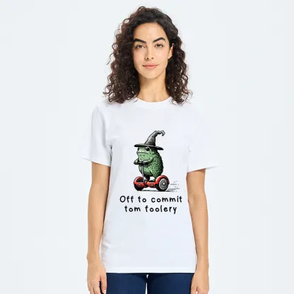 Tokyo-Tiger Frog Riding A Balance Scooter Classic T-Shirt