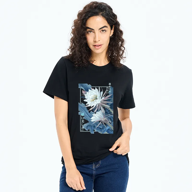 Tokyo-Tiger Vintage Epiphyllum-Short-lived beauty Poster Classic T-Shirt