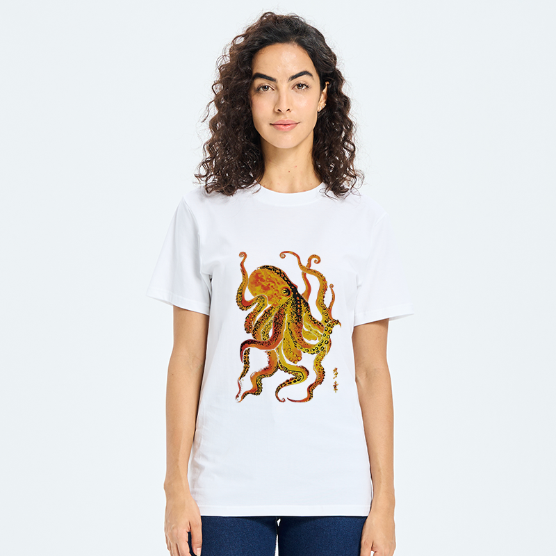 Tokyo-Tiger Deep Sea Gorgeous Octopus Classic T-Shirt