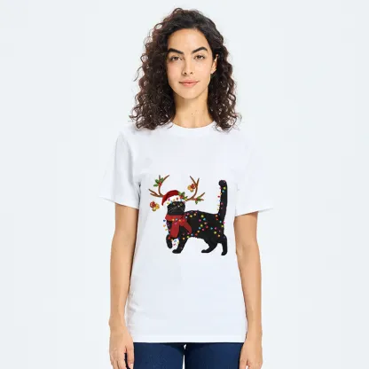 Tokyo-Tiger Christmas Black Cat Classic T-Shirt