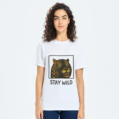 Tokyo-Tiger Silly And Cute Tiger Classic T-Shirt