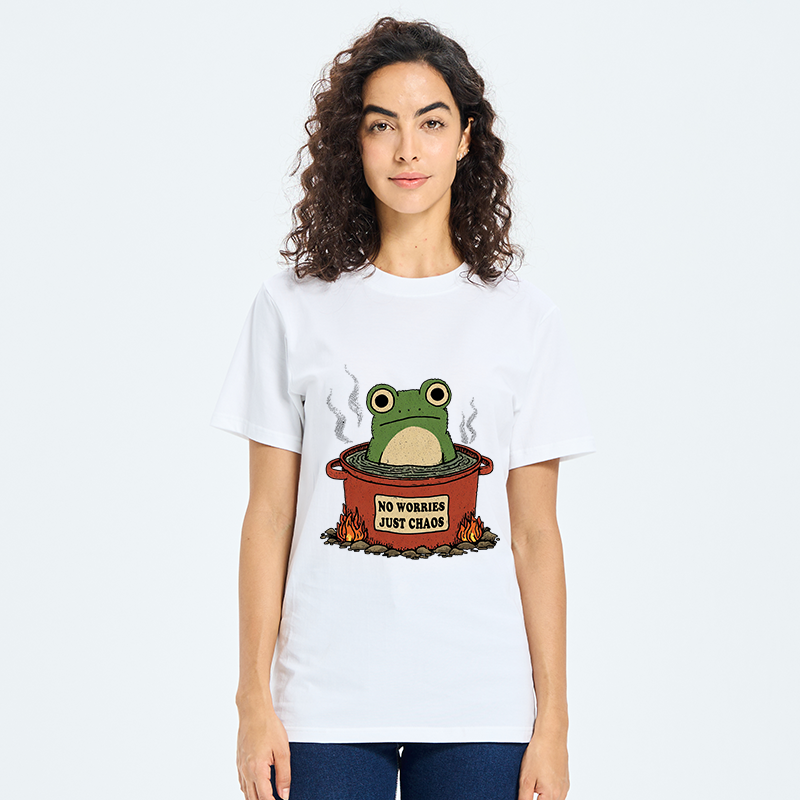 Tokyo-Tiger Frog：No Worries，Just Chaos Classic T-Shirt