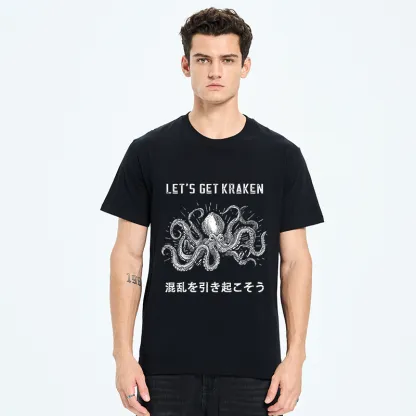 Tokyo-Tiger Funny Octopus：Let’s Get Kraken Classic T-Shirt