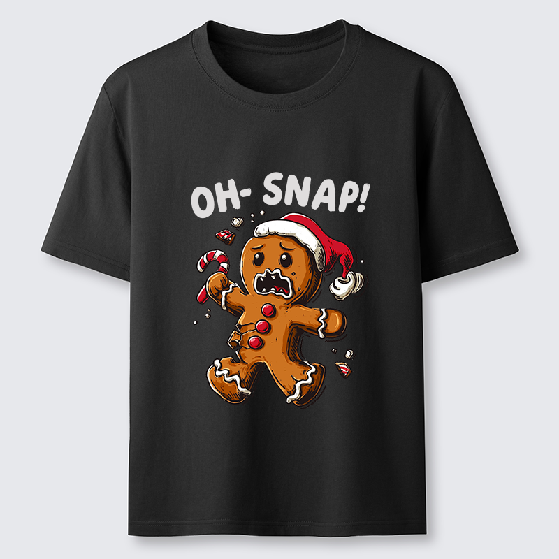 Tokyo-Tiger Oh Snap The Gingerbread Man's Christmas Chaos Classic T-Shirt