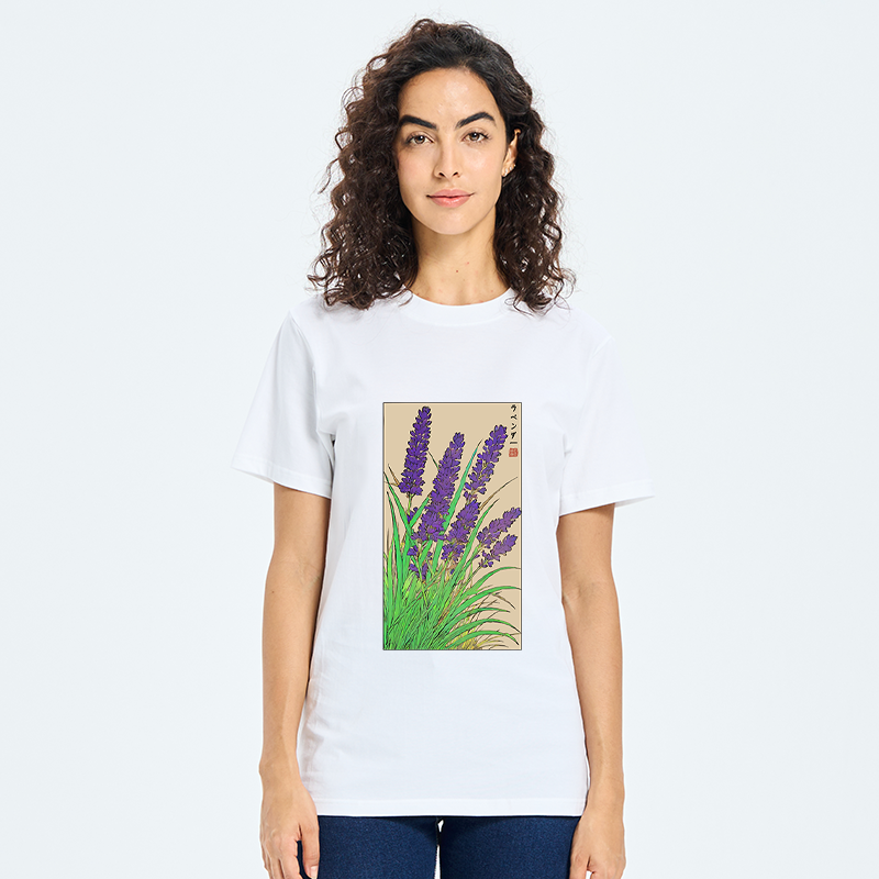 Tokyo-Tiger Japanese Lavender Classic T-Shirt