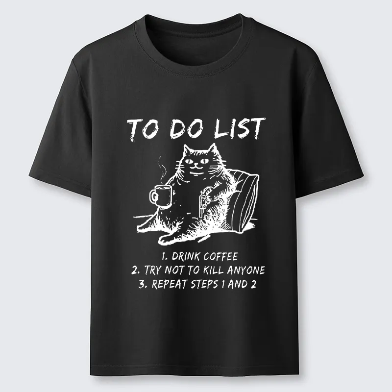 Tokyo-Tiger Cat's To-Do List Classic T-Shirt