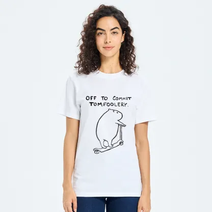 Tokyo-Tiger Capybara Is Ready To Do Something Bad Classic T-Shirt