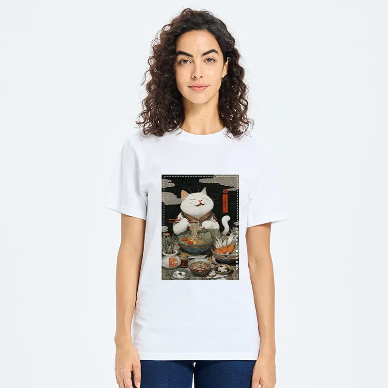 Tokyo-Tiger The Ramen-Loving Cat Classic T-Shirt