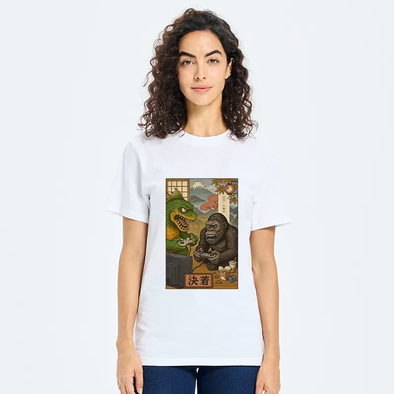 Tokyo-Tiger Monsters Play Games Classic T-Shirt