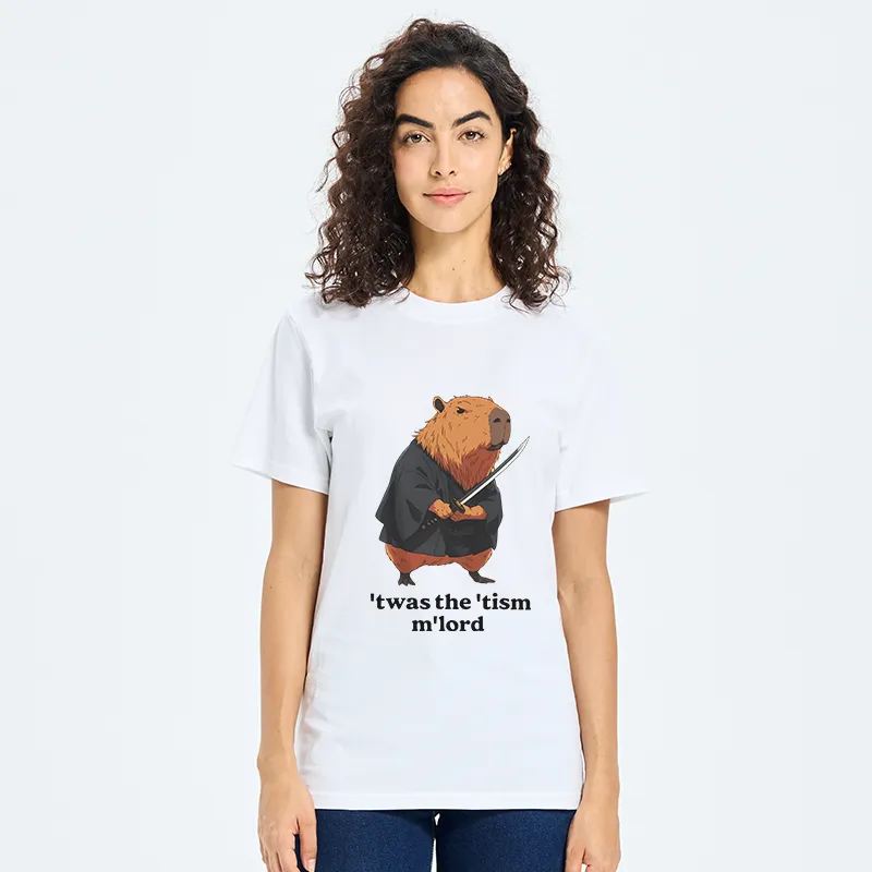 Tokyo-Tiger Focused Samurai Capybara Classic T-Shirt