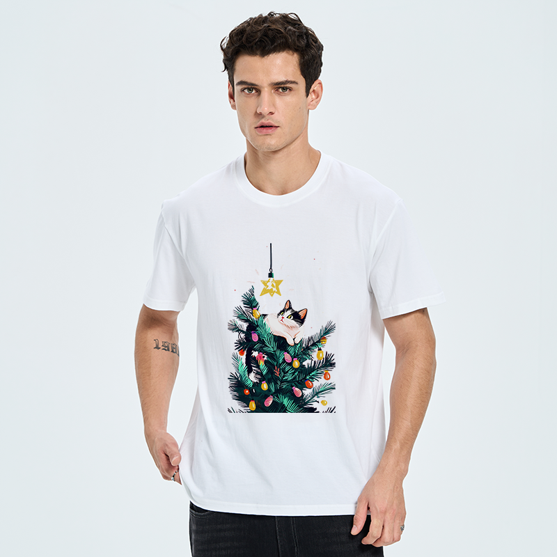 Tokyo-Tiger Cute Christmas Cat Japan Classic T-Shirt