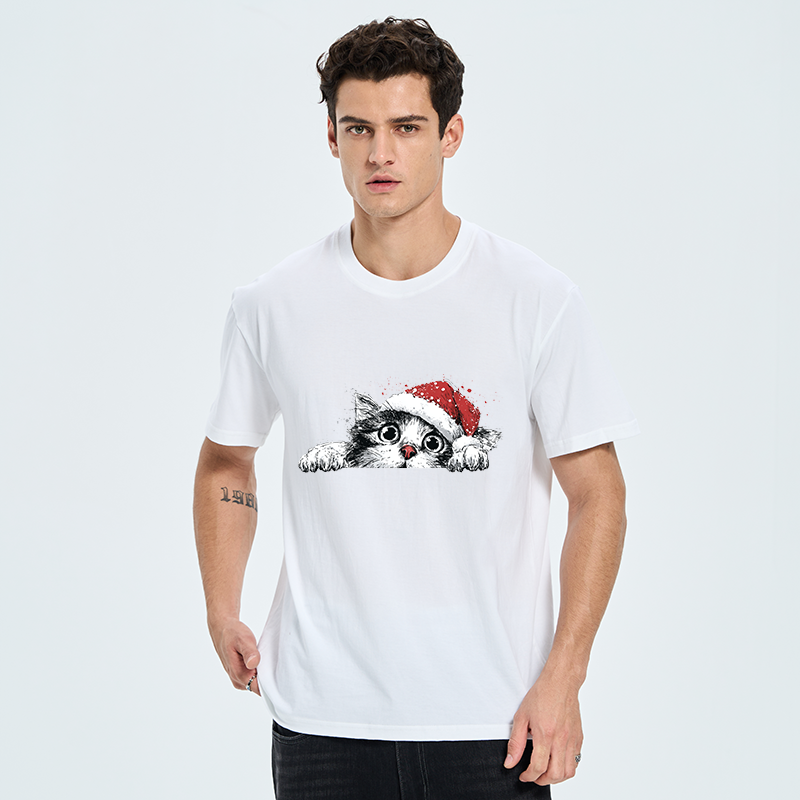 Tokyo-Tiger The Curious Christmas Cat Classic T-Shirt