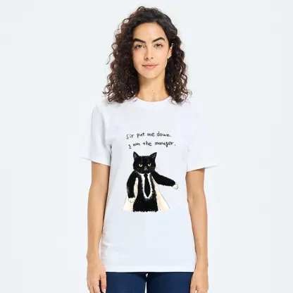 Tokyo-Tiger Cat Manager Funny Classic T-Shirt