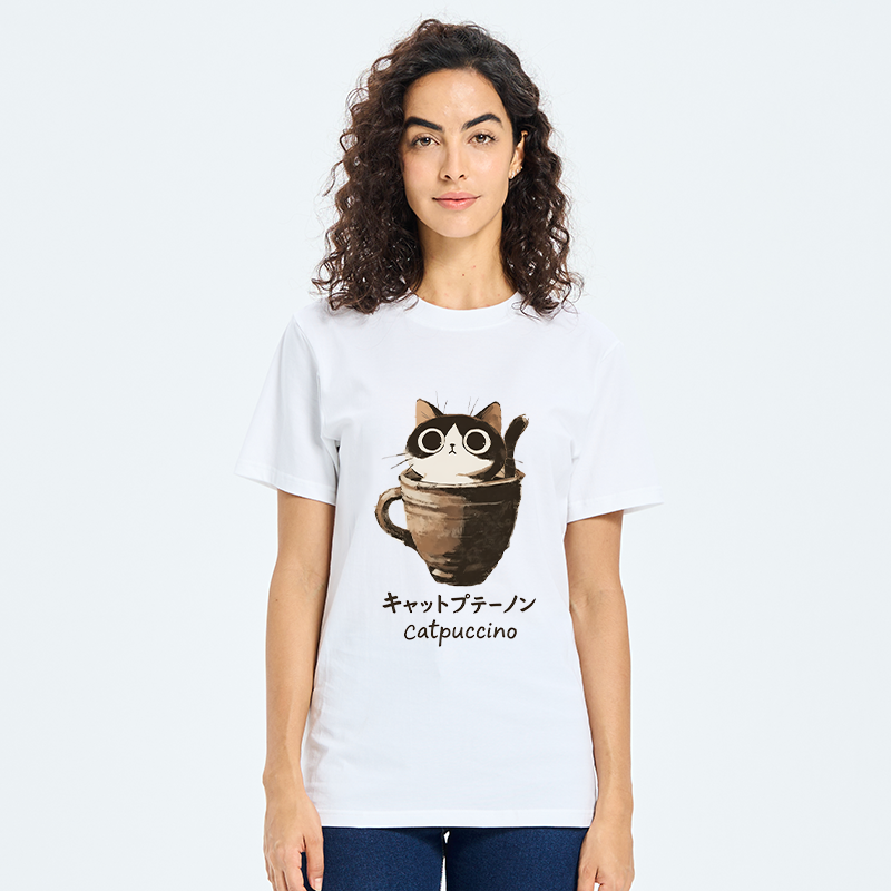 Tokyo-Tiger Cat Cappuccino Classic T-Shirt