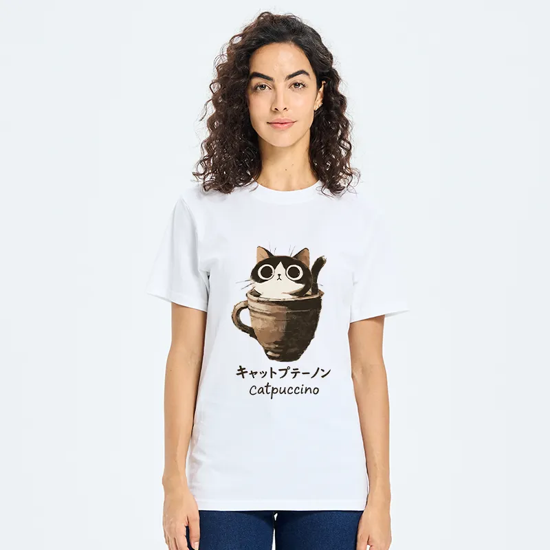 Tokyo-Tiger Cat Cappuccino Classic T-Shirt