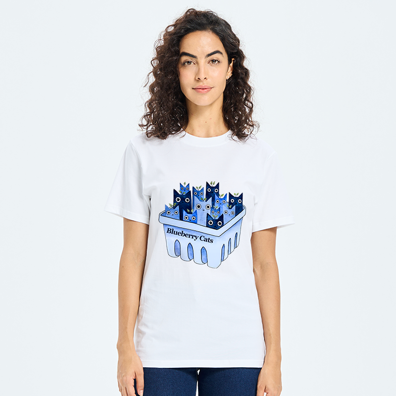 Tokyo-Tiger Blueberry Cats Classic T-Shirt