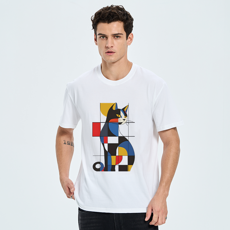 Tokyo-Tiger Mondrian Cat Classic T-Shirt