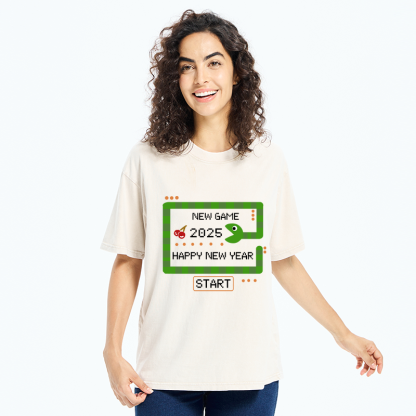 Tokyo-Tiger 2025 Happy New Year Washed T-Shirt
