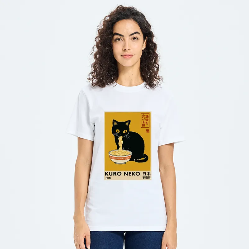 Tokyo-Tiger Kuro Neko Ramen Classic T-Shirt