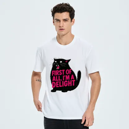 Tokyo-Tiger Roaring Black Cat Classic T-Shirt