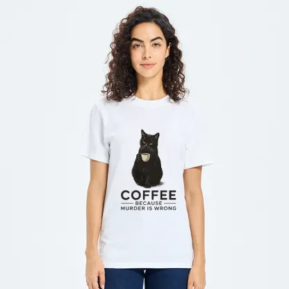 Tokyo-Tiger Can't Commit Murder So I'll Drink Coffee Classic T-Shirt