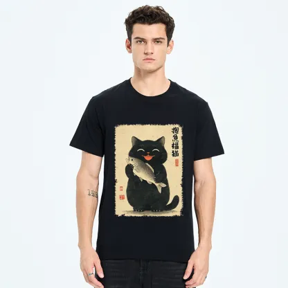 Tokyo-Tiger A Lucky Cat’s Catch Classic T-Shirt