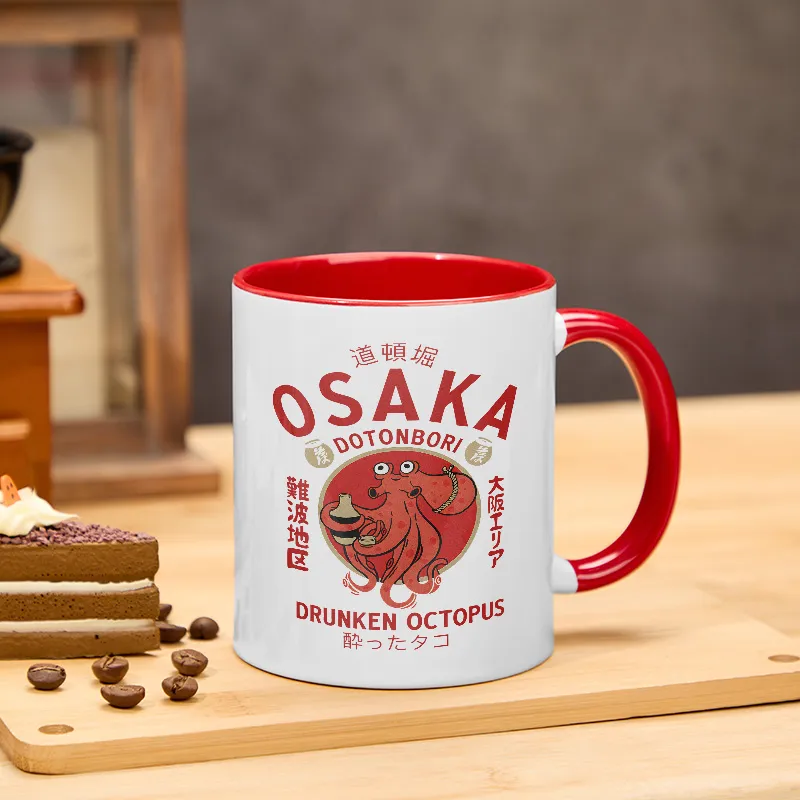 Tokyo-Tiger Drunken Octopus Japan Mug