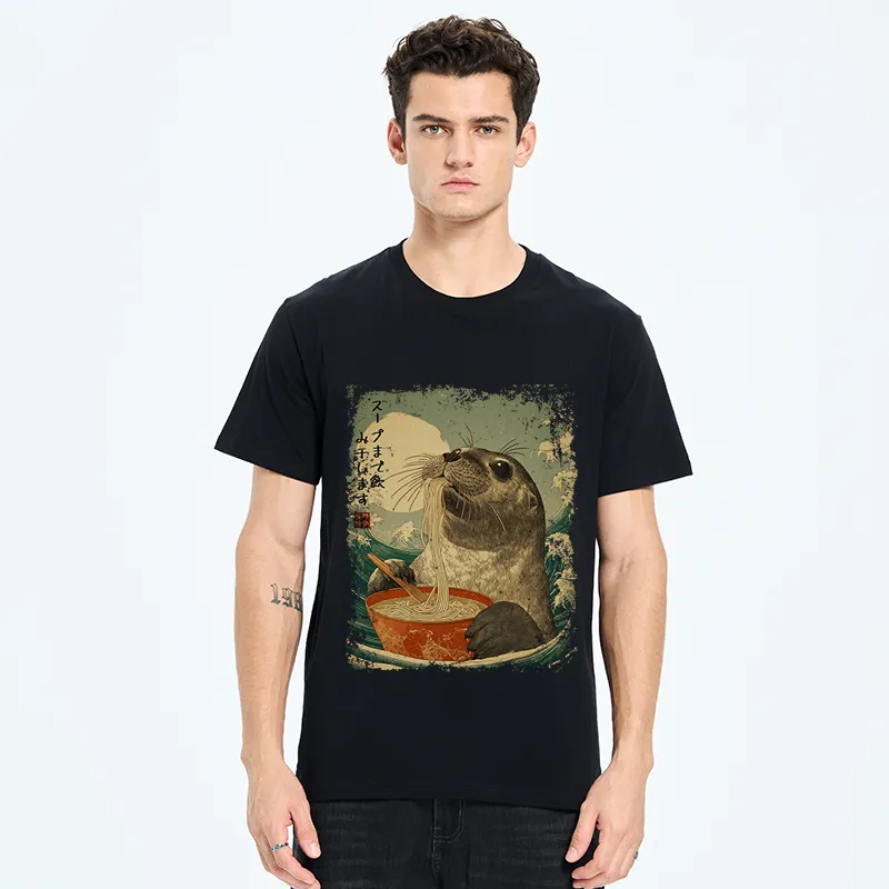 Tokyo-Tiger Slurp Like a Seal Classic T-Shirt