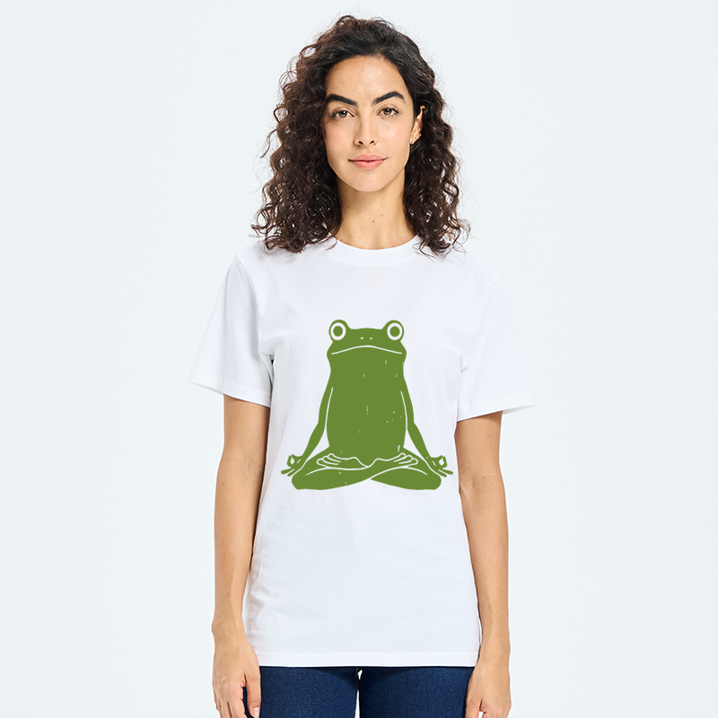 Tokyo-Tiger Yoga Frog Funny Classic T-Shirt
