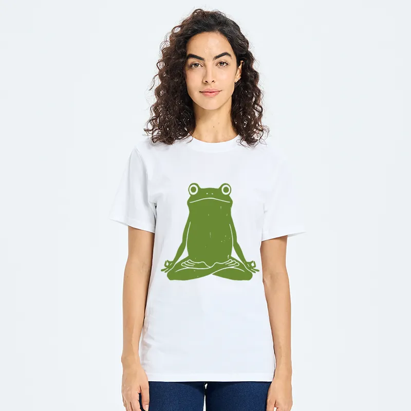 Tokyo-Tiger Yoga Frog Funny Classic T-Shirt