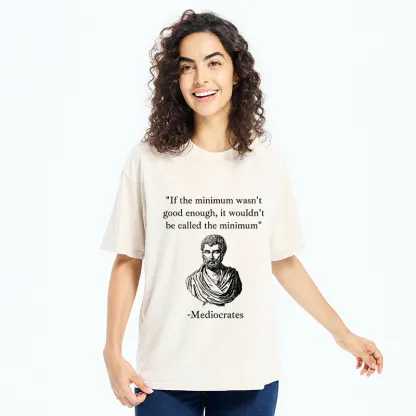 Tokyo-Tiger Humorous Philosopher Funny Washed T-Shirt