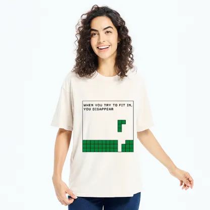 Tokyo-Tiger Be Your Unique Self Washed T-Shirt