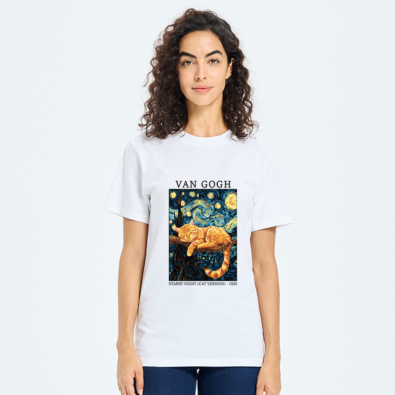 Tokyo-Tiger Starry Cat Dreams Classic T-Shirt