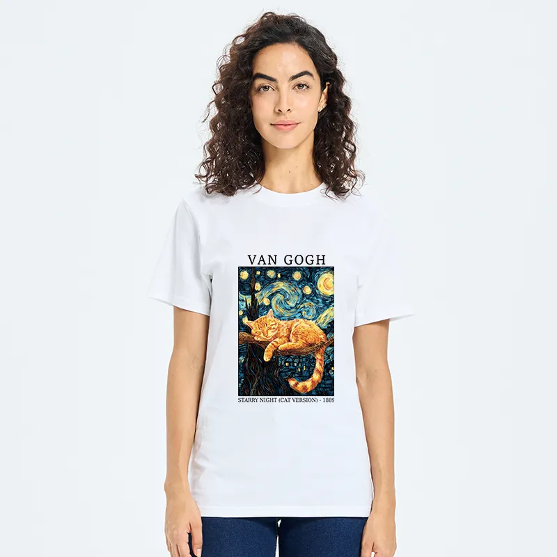 Tokyo-Tiger Starry Cat Dreams Classic T-Shirt