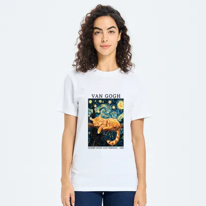 Tokyo-Tiger Starry Cat Dreams Classic T-Shirt