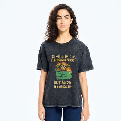 Tokyo-Tiger The Terror Persist Washed T-Shirt