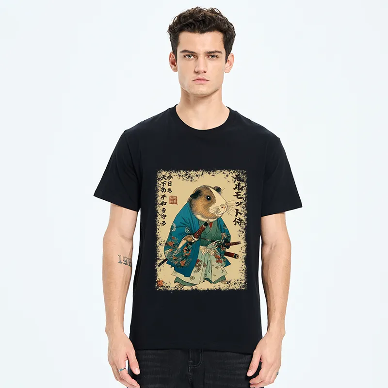Tokyo-Tiger Peacekeeper Guinea Samurai Classic T-Shirt