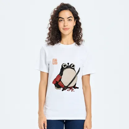 Tokyo-Tiger Silly Samurai Frog Classic T-Shirt