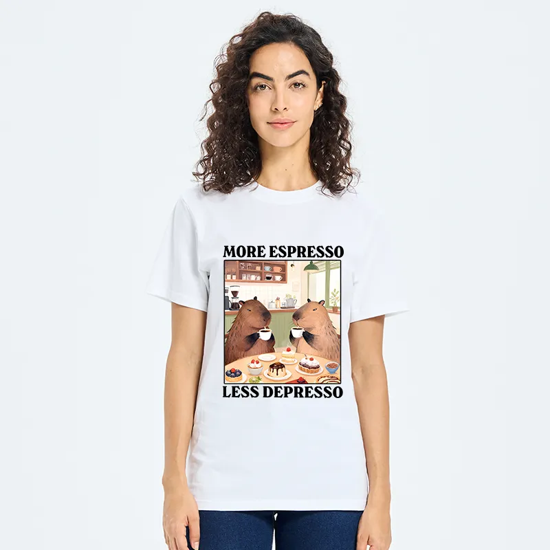 Tokyo-Tiger Capybaras Drink More Coffee Classic T-Shirt