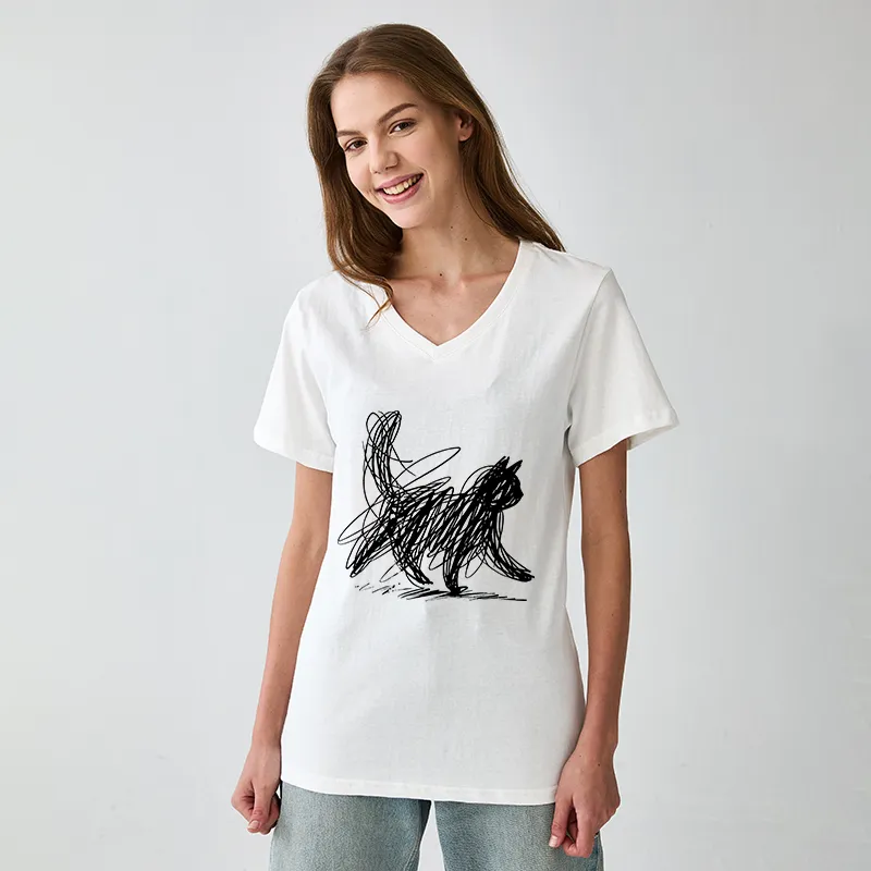 Tokyo-Tiger Minimalist Cat Art Classic T-Shirt